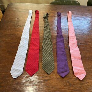 Bundle of 5 Armani Neck Ties